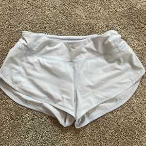 lululemon light blue speed ups. Size 4